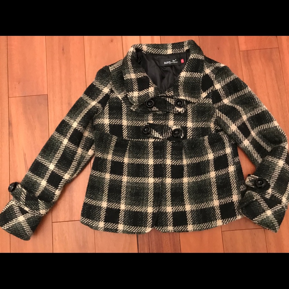 Plaid coat